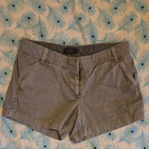 J. Crew Gray Cargo Shorts with Classic Style